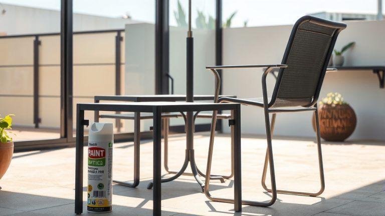 Can I Spray Paint Aluminum Patio Furniture?