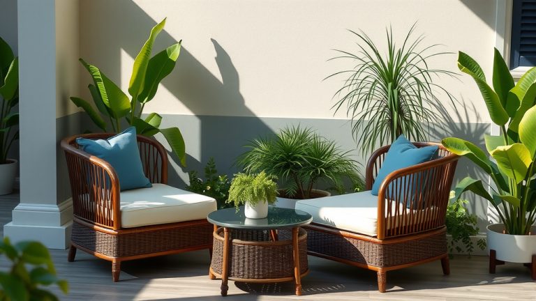 How To Care For Wicker Patio Furniture?