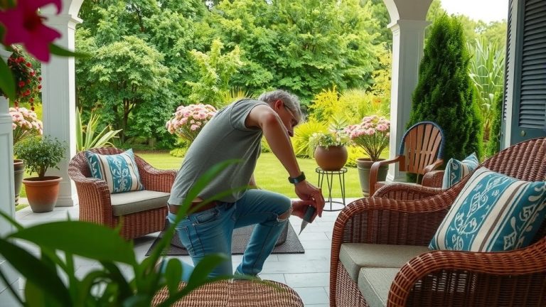 How To Fix Faux Wicker Patio Furniture?