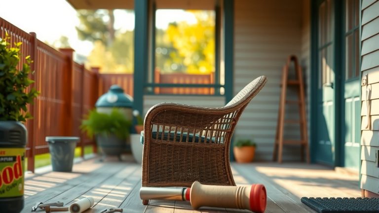 How To Fix Wicker Patio Furniture?