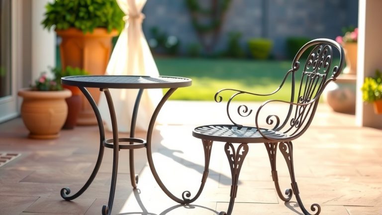 How To Fix Wrought Iron Patio Furniture?