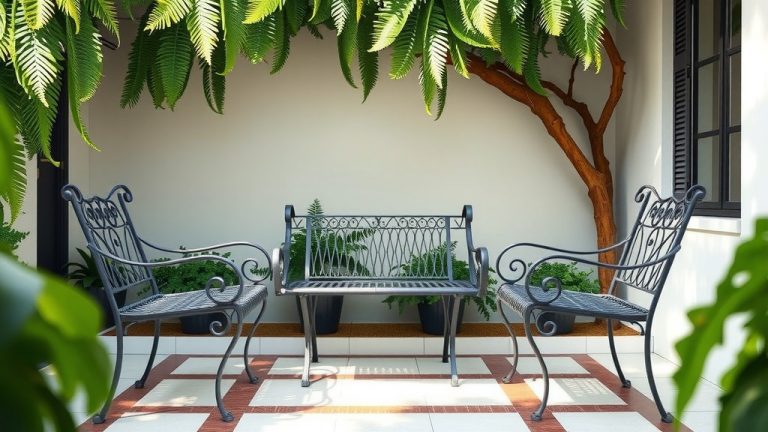 How To Maintain Wrought Iron Patio Furniture?
