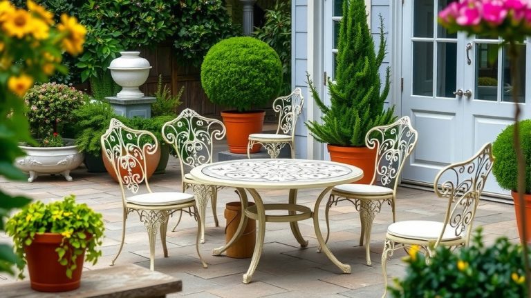 How To Paint Cast Iron Patio Furniture?