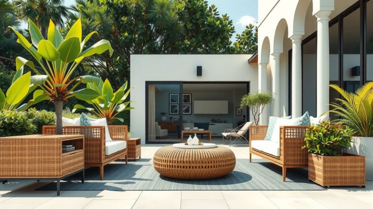 How To Paint Rattan Patio Furniture?