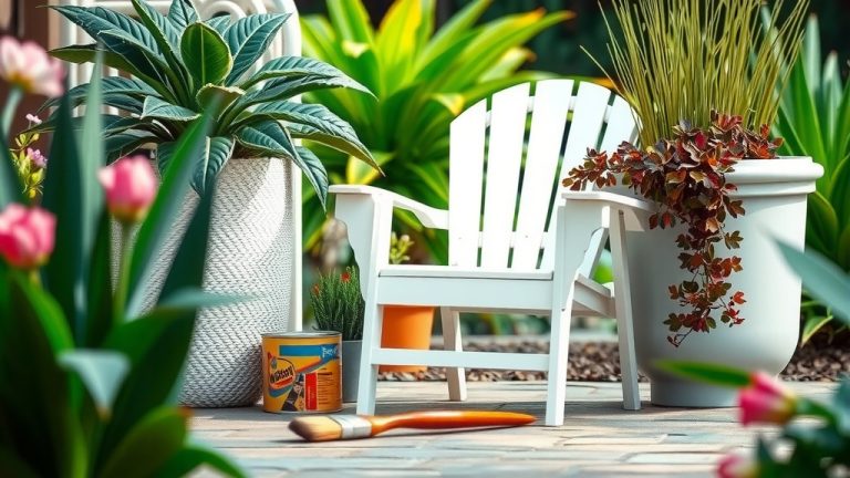 How To Paint Resin Patio Furniture?