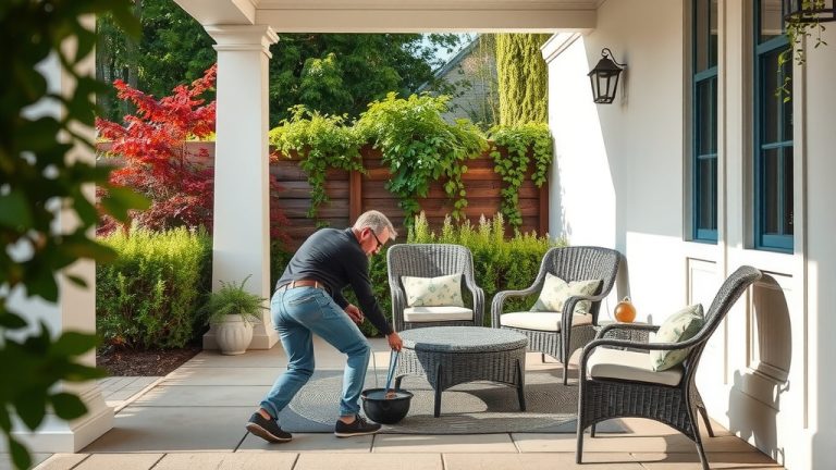 How To Paint Resin Wicker Patio Furniture?