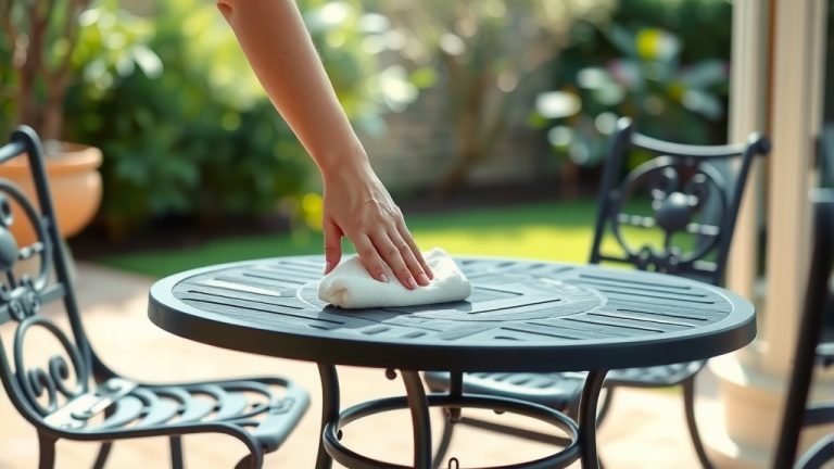 How To Polish Wrought Iron Patio Furniture?
