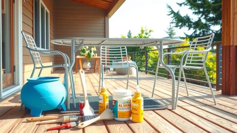 How To Prep Aluminum Patio Furniture For Painting?
