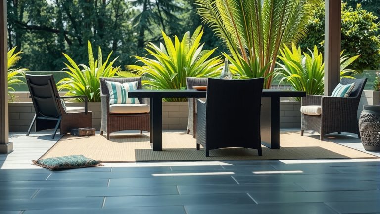 How To Prevent Patio Furniture From Blowing Away?