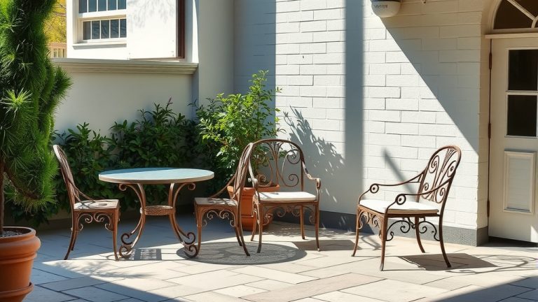 How To Refinish Cast Iron Patio Furniture?