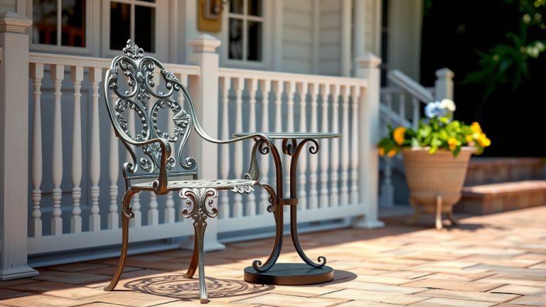 How To Repaint Cast Iron Patio Furniture?