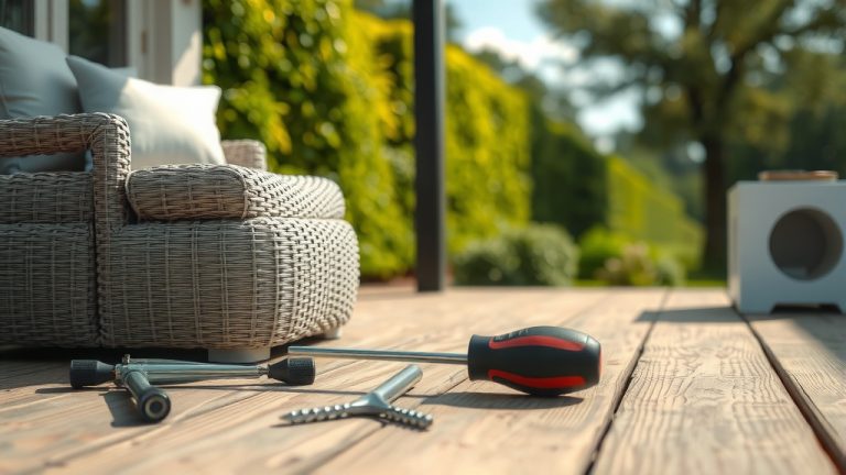 How To Repair Resin Wicker Patio Furniture?