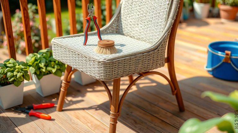 How To Repair Wicker Patio Furniture?