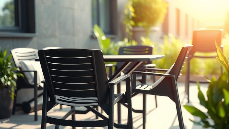 How To Restore Black Aluminum Patio Furniture?