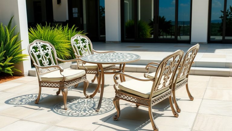 How To Restore Faded Cast Aluminum Patio Furniture?