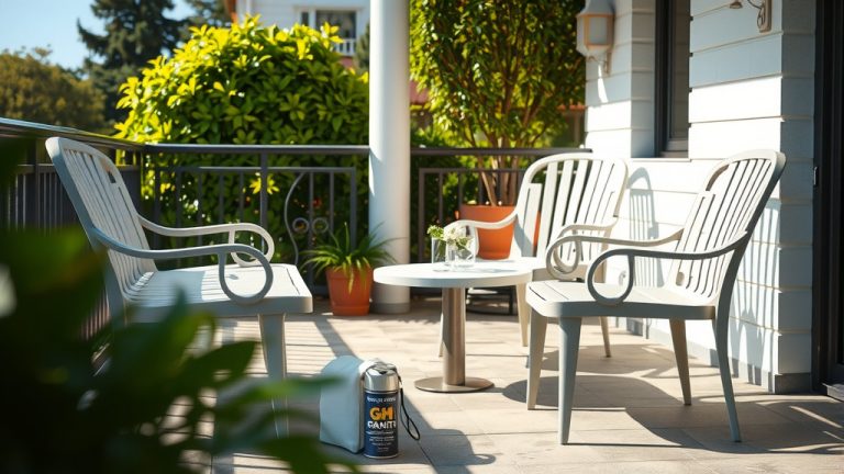 How To Spray Paint Aluminum Patio Furniture?