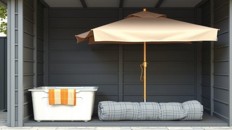 How To Store Patio Umbrella For Winter?