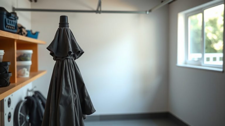 How To Store Patio Umbrella In Garage?