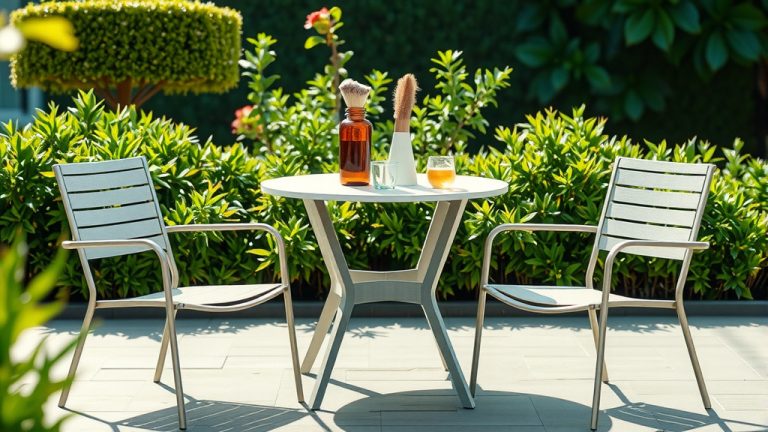 How To Touch Up Aluminum Patio Furniture?