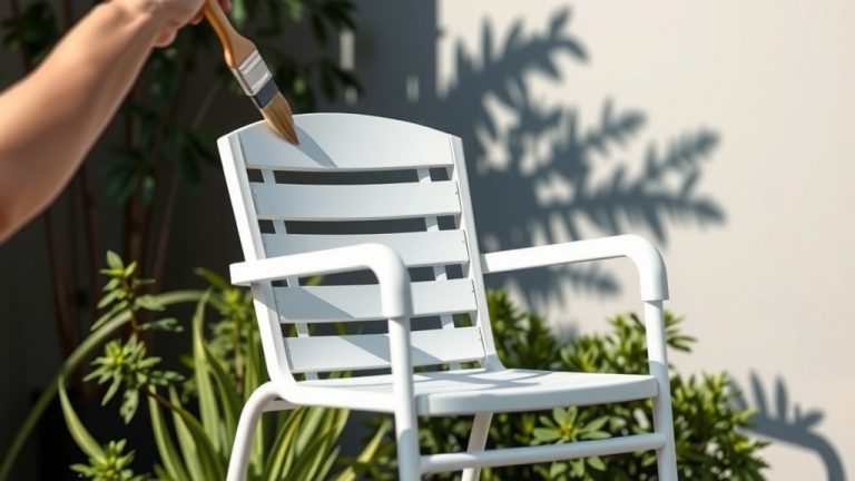 How To Touch Up Cast Aluminum Patio Furniture?