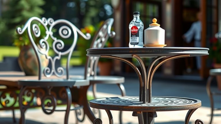 What Color To Paint Wrought Iron Patio Furniture?