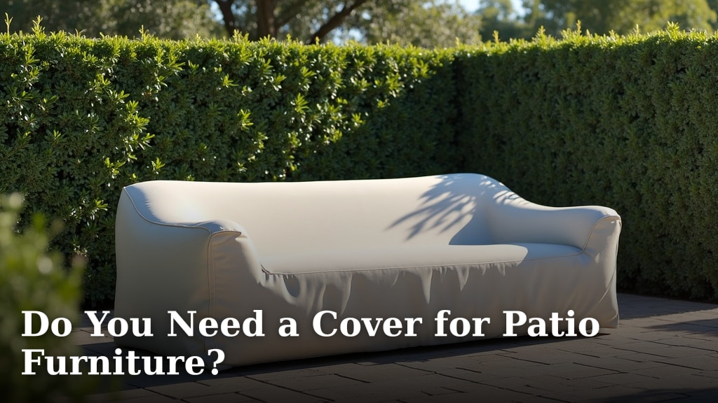 Do You Need a Cover for Patio Furniture?