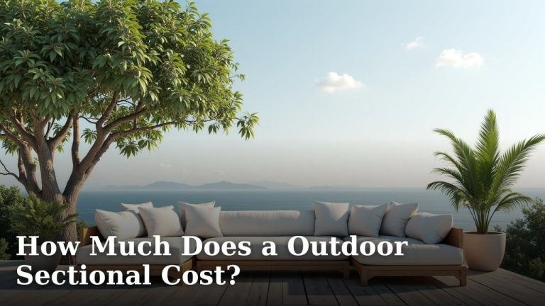How Much Does a Outdoor Sectional Cost?