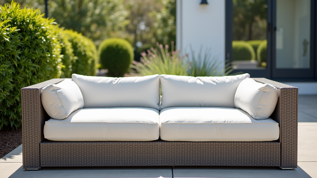Getting Your Outdoor Cushions Spotless