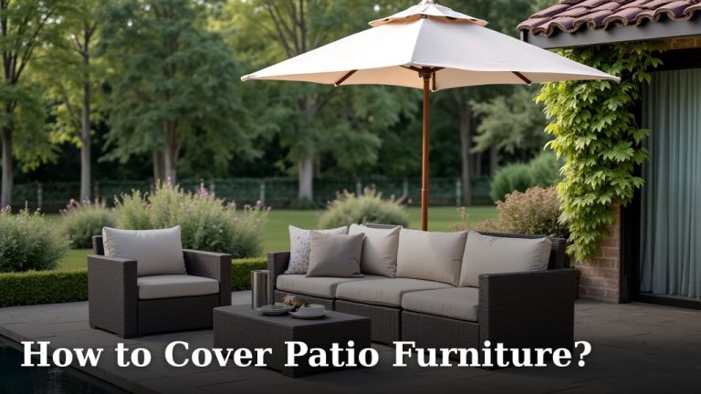 How to Cover Patio Furniture?