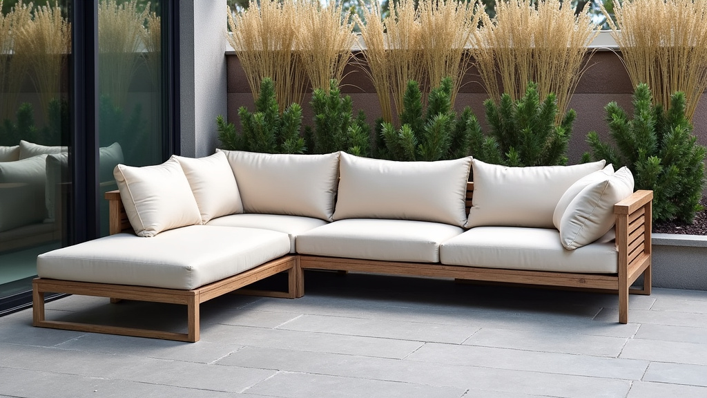 Preparing Your Outdoor Sectional for Winter Storage