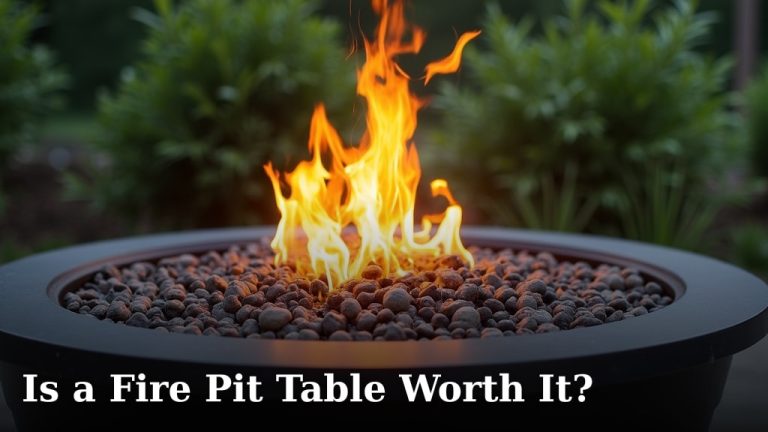 Is a Fire Pit Table Worth It?