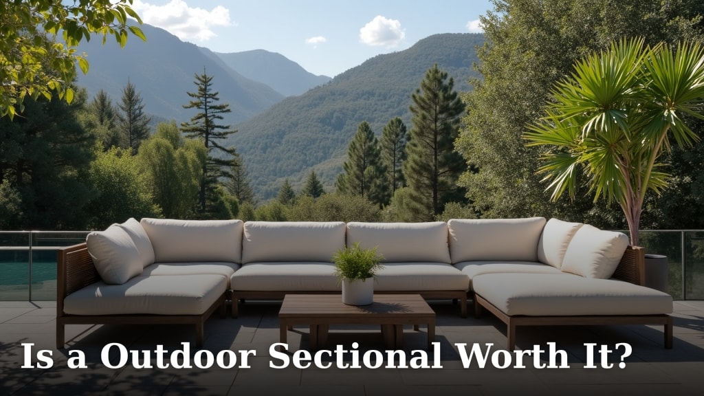 Is a Outdoor Sectional Worth It?