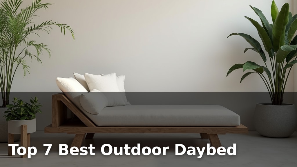 Top 7 Best Outdoor Daybed