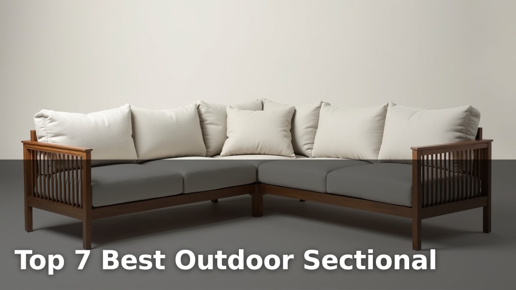 Top 7 Best Outdoor Sectional