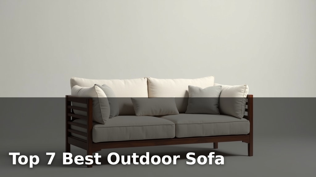 Top 7 Best Outdoor Sofa