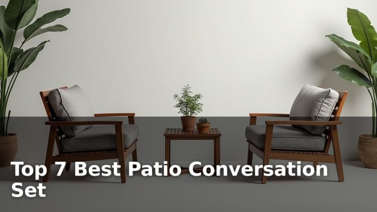 Top 7 Best Patio Conversation Set