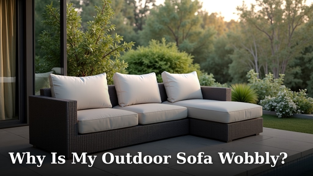 Why Is My Outdoor Sofa Wobbly?