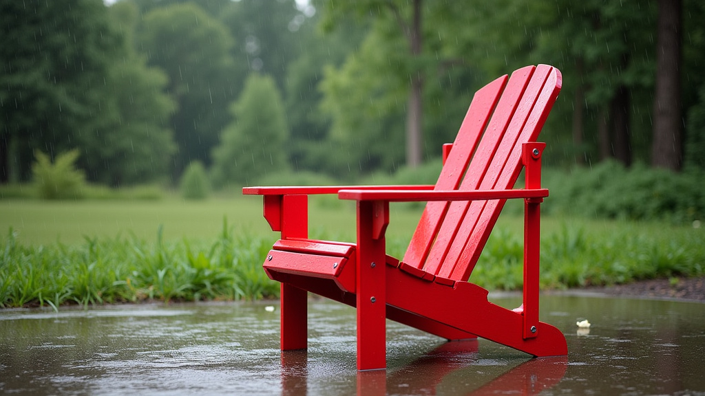 Adirondack Chair Durability in the Rain: What You Need to Know