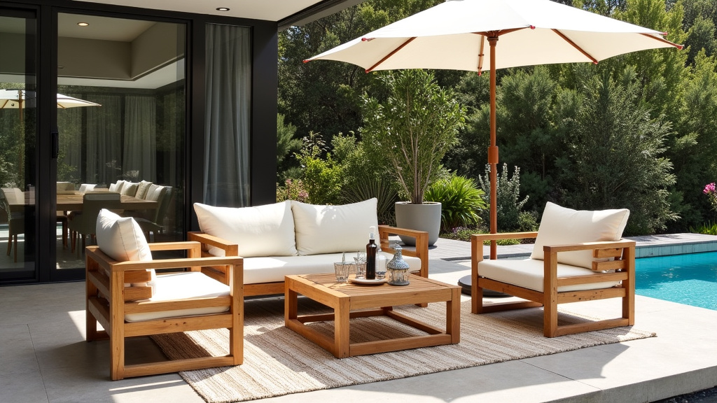Teak Furniture's Year-Round Outdoor Durability