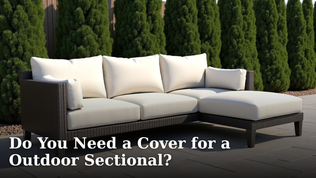 Do You Need a Cover for a Outdoor Sectional?