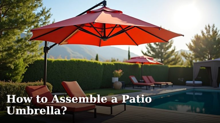 How to Assemble a Patio Umbrella?