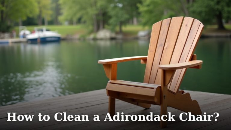How to Clean a Adirondack Chair?