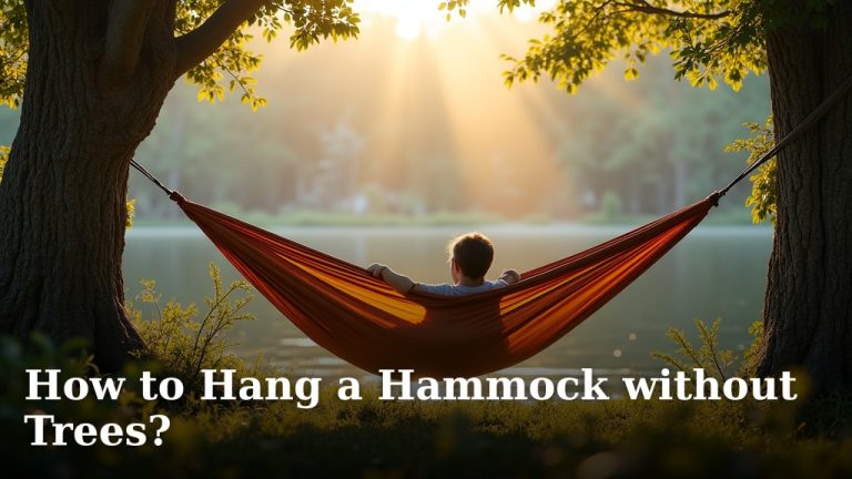 How to Hang a Hammock without Trees?