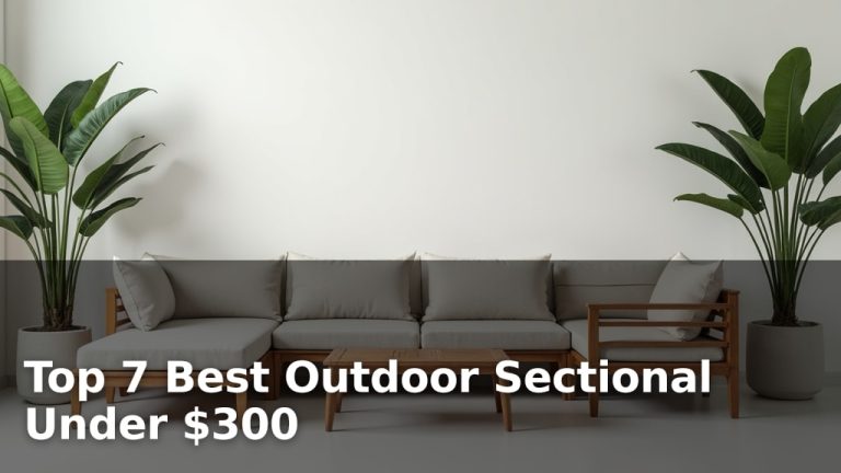 Top 7 Best Outdoor Sectional Under $300