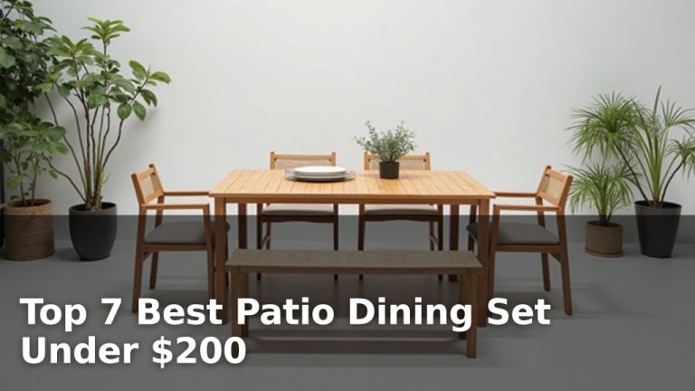 Top 7 Best Patio Dining Set Under $200