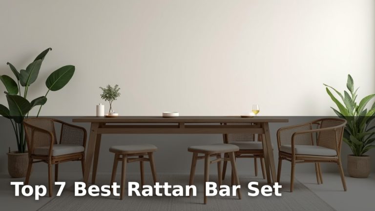Top 7 Best Rattan Bar Set