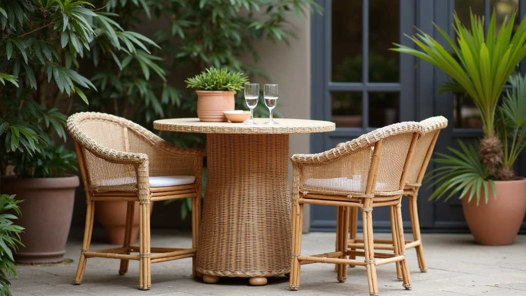 Top 7 Best Rattan Bar Set
