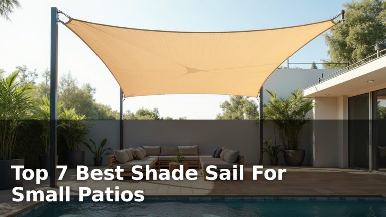 Top 7 Best Shade Sail For Small Patios