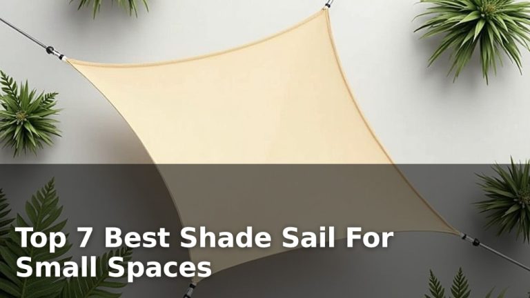 Top 7 Best Shade Sail For Small Spaces
