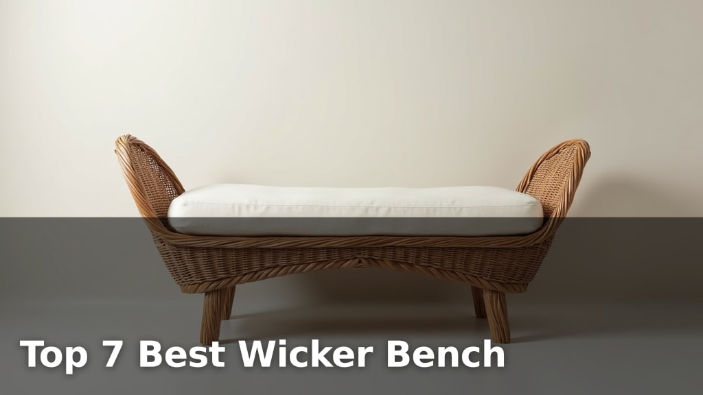 Top 7 Best Wicker Bench